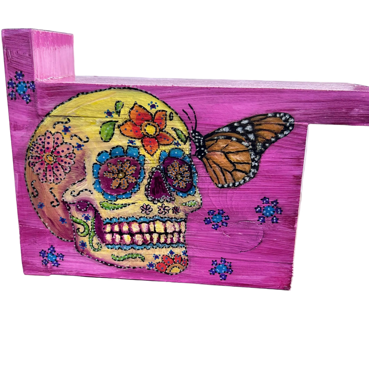 Sugar Skull Pollinator Box
