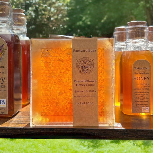 Raw Wildflower Honeycomb