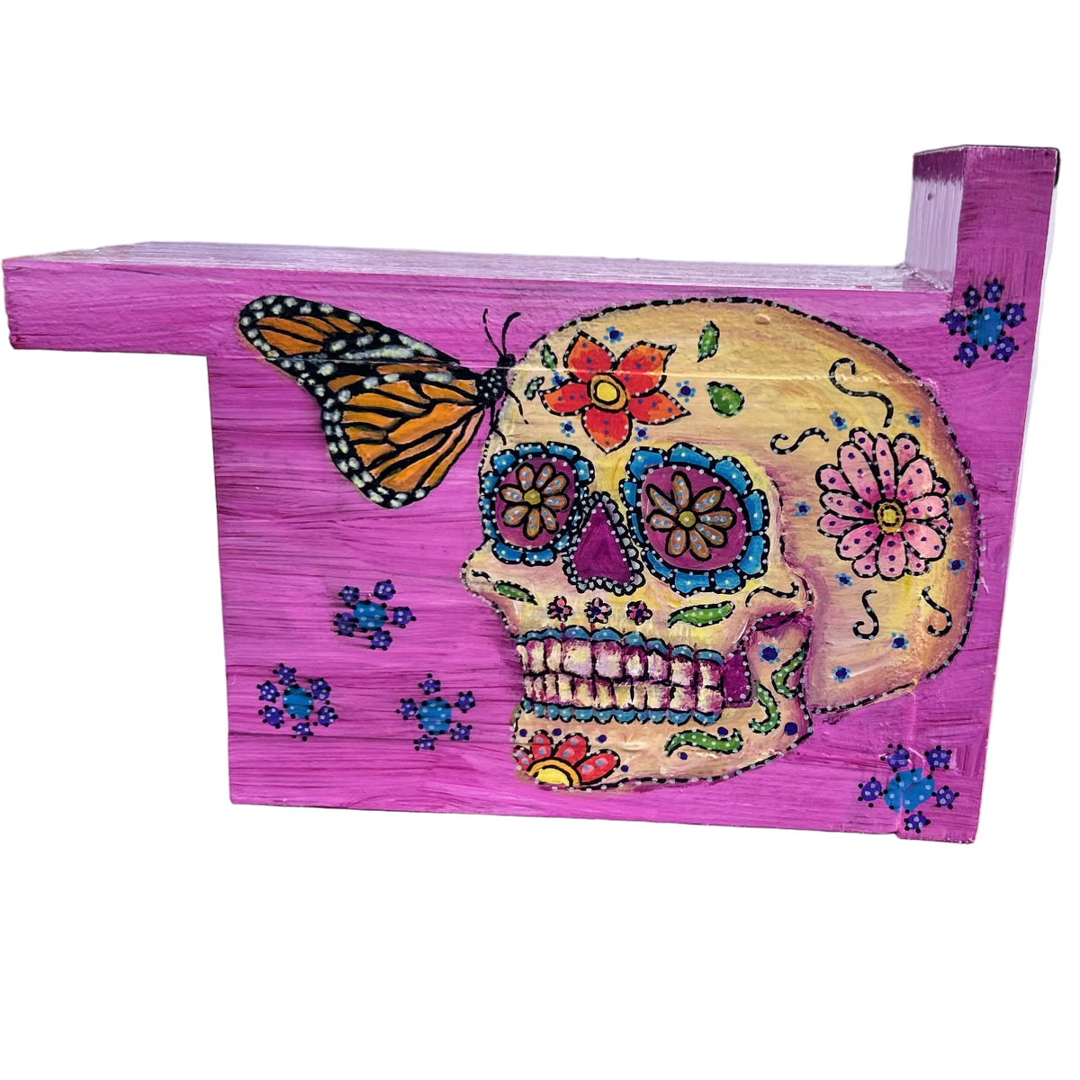 Sugar Skull Pollinator Box