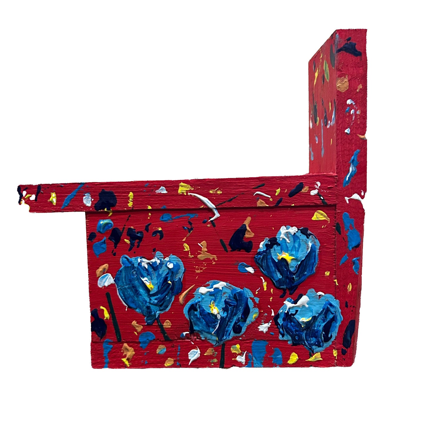 Blue Poppy Pollinator Box