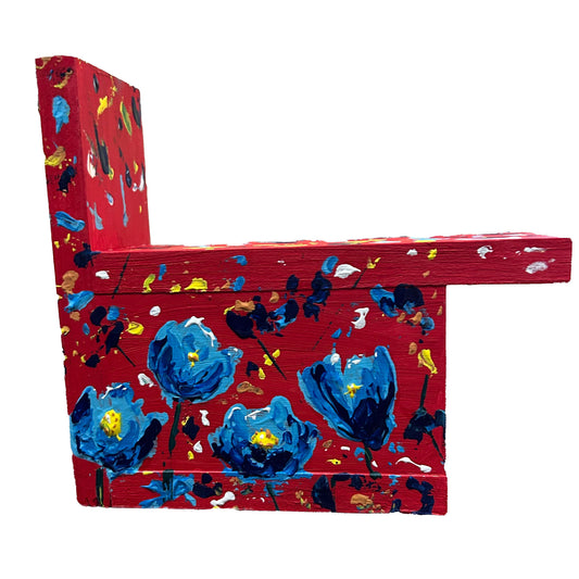 Blue Poppy Pollinator Box