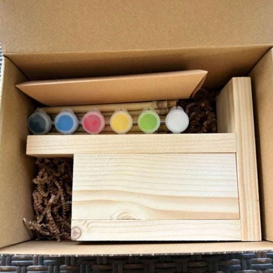Paint Your Own Pollinator Box