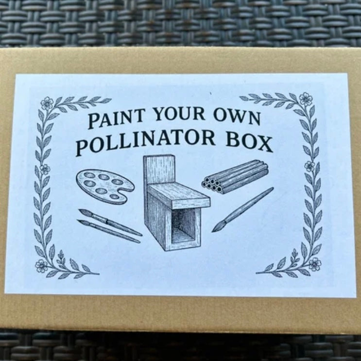 Simplepollinator Box Paint Your Own Pollinator Box – Backyard Buzz