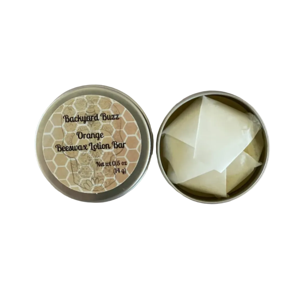 Orange Beeswax Lotion Bar